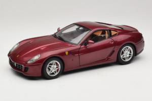 Ferrari 599 GTB Fiorano Mørkerød Hot Wheels 1:18 M1200 Metal