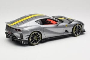 Ferrari 812 Competizione Grigio Coburn Bburago 1:18 18-01647 Metal — billede 3 af 8