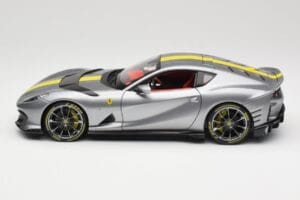 Ferrari 812 Competizione Grigio Coburn Bburago 1:18 18-01647 Metal — billede 4 af 8