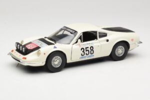Ferrari Dino 246 GT Hvid Anson 1:18 3580 Metal