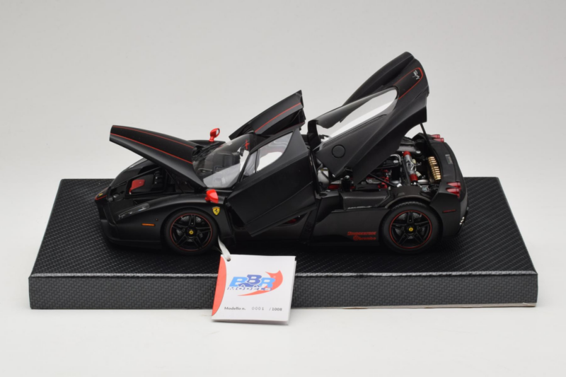 Ferrari Enzo Matt Black Begrænset Udgave BBR 1:18 HE180029 Metal