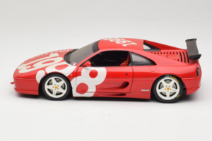Ferrari F355 Berlinetta Rød med hvide hjul UT Models 1:18 180074020-P2 Metal — billede 4 af 8