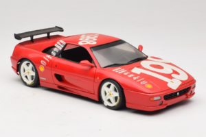 Ferrari F355 Berlinetta Rød med hvide hjul UT Models 1:18 180074020-P2 Metal — billede 6 af 8