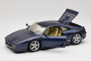 Ferrari F355 Berlinetta Blå Metallic UT Models 1:18 180074020-B1 Metal — billede 2 af 8