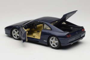 Ferrari F355 Berlinetta Blå Metallic UT Models 1:18 180074020-B1 Metal — billede 5 af 8