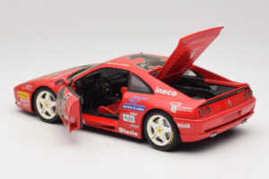 Ferrari F355 Berlinetta Diavia #6 Rød UT Models 1:18 180074020-P3 Metal — billede 5 af 8