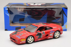 Ferrari F355 Berlinetta Diavia #6 Rød UT Models 1:18 180074020-P3 Metal — billede 8 af 8