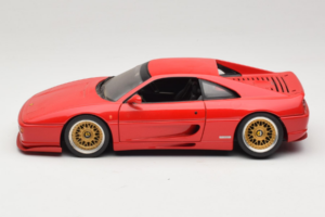 Ferrari F355 Berlinetta Rød Med Custom Guldfælge UT Models 1:18 180074020-P5 Metal — billede 4 af 8