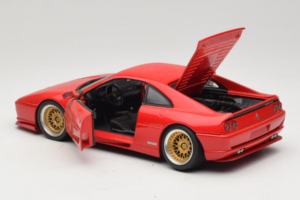 Ferrari F355 Berlinetta Rød Med Custom Guldfælge UT Models 1:18 180074020-P5 Metal — billede 5 af 8