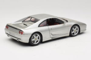 Ferrari F355 Berlinetta Sølv UT Models 1:18 180074020-S1 Metal — billede 3 af 8