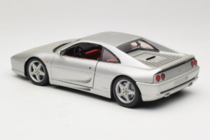 Ferrari F355 Berlinetta Sølv UT Models 1:18 180074020-S1 Metal — billede 7 af 8