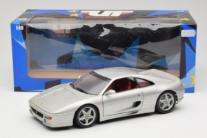 Ferrari F355 Berlinetta Sølv UT Models 1:18 180074020-S1 Metal — billede 8 af 8