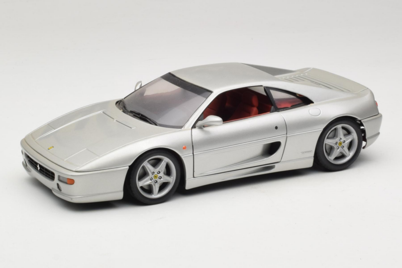 Ferrari F355 Berlinetta Sølv UT Models 1:18 180074020-S1 Metal
