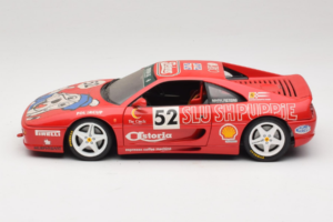 Ferrari F355 Berlinetta Slushuppie #52 M. Peters Rød UT Models 1:18 180074020-P4 Metal — billede 4 af 8