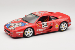 Ferrari F355 Berlinetta Slushuppie #52 M. Peters Rød UT Models 1:18 180074020-P4 Metal