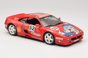 Ferrari F355 Berlinetta Slushuppie #52 M. Peters Rød UT Models 1:18 180074020-P4 Metal — billede 6 af 8
