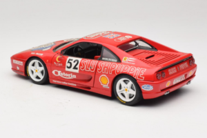 Ferrari F355 Berlinetta Slushuppie #52 M. Peters Rød UT Models 1:18 180074020-P4 Metal — billede 7 af 8