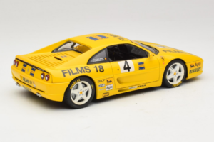 Ferrari F355 Coupe Films 18 #4 Reoloffs / Ansembourg Gul UT Models 1:18 180074021-Y1 Metal — billede 3 af 8
