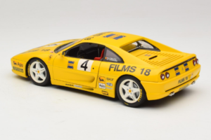 Ferrari F355 Coupe Films 18 #4 Reoloffs / Ansembourg Gul UT Models 1:18 180074021-Y1 Metal — billede 7 af 8