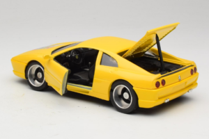 Ferrari F355 Racing Gul Faszination Modelbau Begrænset Udgave Solido 1:18 9009 Metal — billede 4 af 7