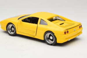 Ferrari F355 Racing Gul Faszination Modelbau Begrænset Udgave Solido 1:18 9009 Metal — billede 6 af 7