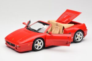 Ferrari F355 Spider Rød Hot Wheels 1:18 25733 Metal — billede 2 af 8