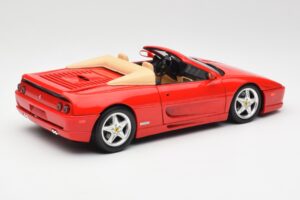 Ferrari F355 Spider Rød Hot Wheels 1:18 25733 Metal — billede 3 af 8