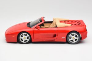 Ferrari F355 Spider Rød Hot Wheels 1:18 25733 Metal — billede 4 af 8