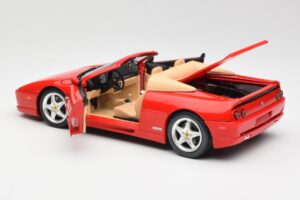 Ferrari F355 Spider Rød Hot Wheels 1:18 25733 Metal — billede 5 af 8