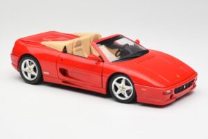 Ferrari F355 Spider Rød Hot Wheels 1:18 25733 Metal — billede 6 af 8