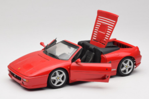 Ferrari F355 Spider Rød UT Models 1:18 180074030-P1 Metal — billede 2 af 7