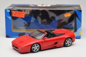 Ferrari F355 Spider Rød UT Models 1:18 180074030-P1 Metal — billede 7 af 7