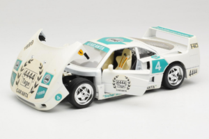 Ferrari F40 4444 Tage Garanta #4 Hvid Bburago 1:18 3332-W5 Metal — billede 2 af 8