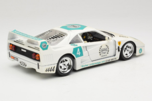 Ferrari F40 4444 Tage Garanta #4 Hvid Bburago 1:18 3332-W5 Metal — billede 3 af 8
