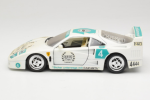 Ferrari F40 4444 Tage Garanta #4 Hvid Bburago 1:18 3332-W5 Metal — billede 4 af 8
