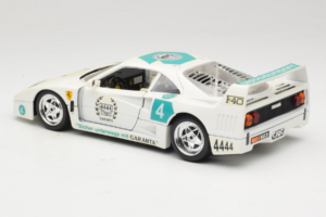 Ferrari F40 4444 Tage Garanta #4 Hvid Bburago 1:18 3332-W5 Metal — billede 7 af 8