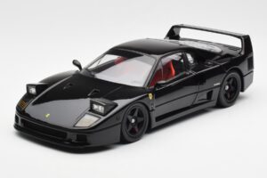 Ferrari F40 Sort Kyosho 1:18 08416BK Metal — billede 3 af 10