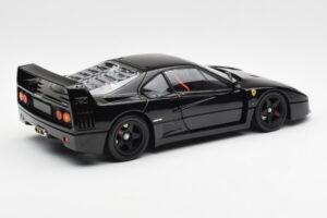 Ferrari F40 Sort Kyosho 1:18 08416BK Metal — billede 4 af 10