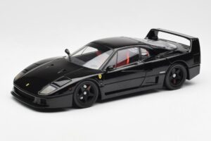 Ferrari F40 Sort Kyosho 1:18 08416BK Metal
