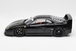 Ferrari F40 Sort Kyosho 1:18 08416BK Metal — billede 6 af 10