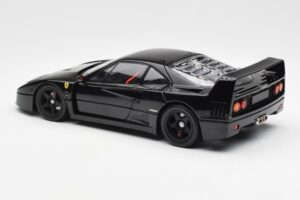 Ferrari F40 Sort Kyosho 1:18 08416BK Metal — billede 9 af 10