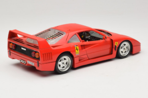 Ferrari F40 Club Deutschland Rød Bburago 1:18 3032-L3 Metal — billede 3 af 8