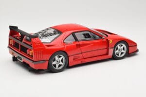 Ferrari F40 Competizione Test Version Rød Hot Wheels 1:18 P9922 Metal — billede 3 af 8
