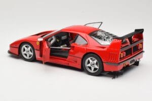Ferrari F40 Competizione Test Version Rød Hot Wheels 1:18 P9922 Metal — billede 5 af 8