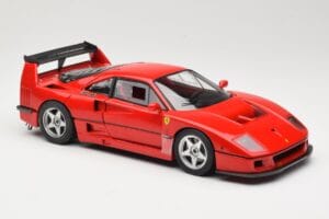 Ferrari F40 Competizione Test Version Rød Hot Wheels 1:18 P9922 Metal — billede 6 af 8