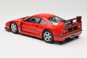 Ferrari F40 Competizione Test Version Rød Hot Wheels 1:18 P9922 Metal — billede 7 af 8