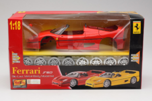 Ferrari F40 Rød Model Kit Maisto 1:18 39822 Metal