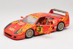 Ferrari F40 Evoluzione #3 Brummel Rød 1987 Bburago 1:18 3022-P2 Metal — billede 2 af 8