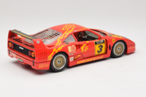Ferrari F40 Evoluzione #3 Brummel Rød 1987 Bburago 1:18 3022-P2 Metal — billede 3 af 8