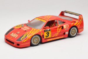 Ferrari F40 Evoluzione #3 Brummel Rød 1987 Bburago 1:18 3022-P2 Metal